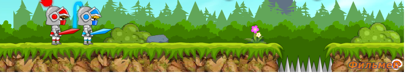 Скриншот к игре Игра Огонь и Вода в Лабиринте